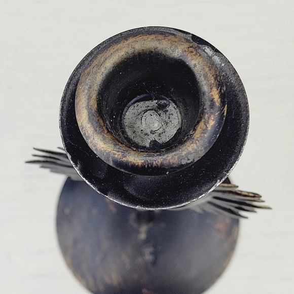 Vintage Celestial Sun Metal Taper Candle Holders Set of 2 - Picture 7 of 15